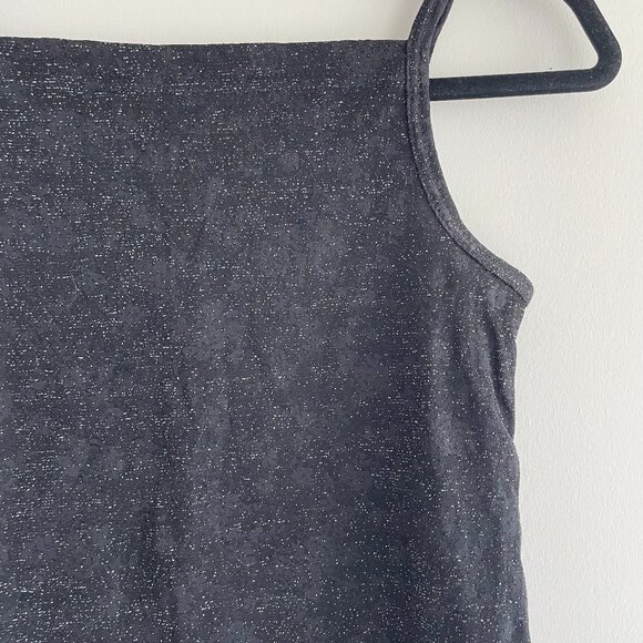 vintage sparkle black tank - Picture 2 of 3
